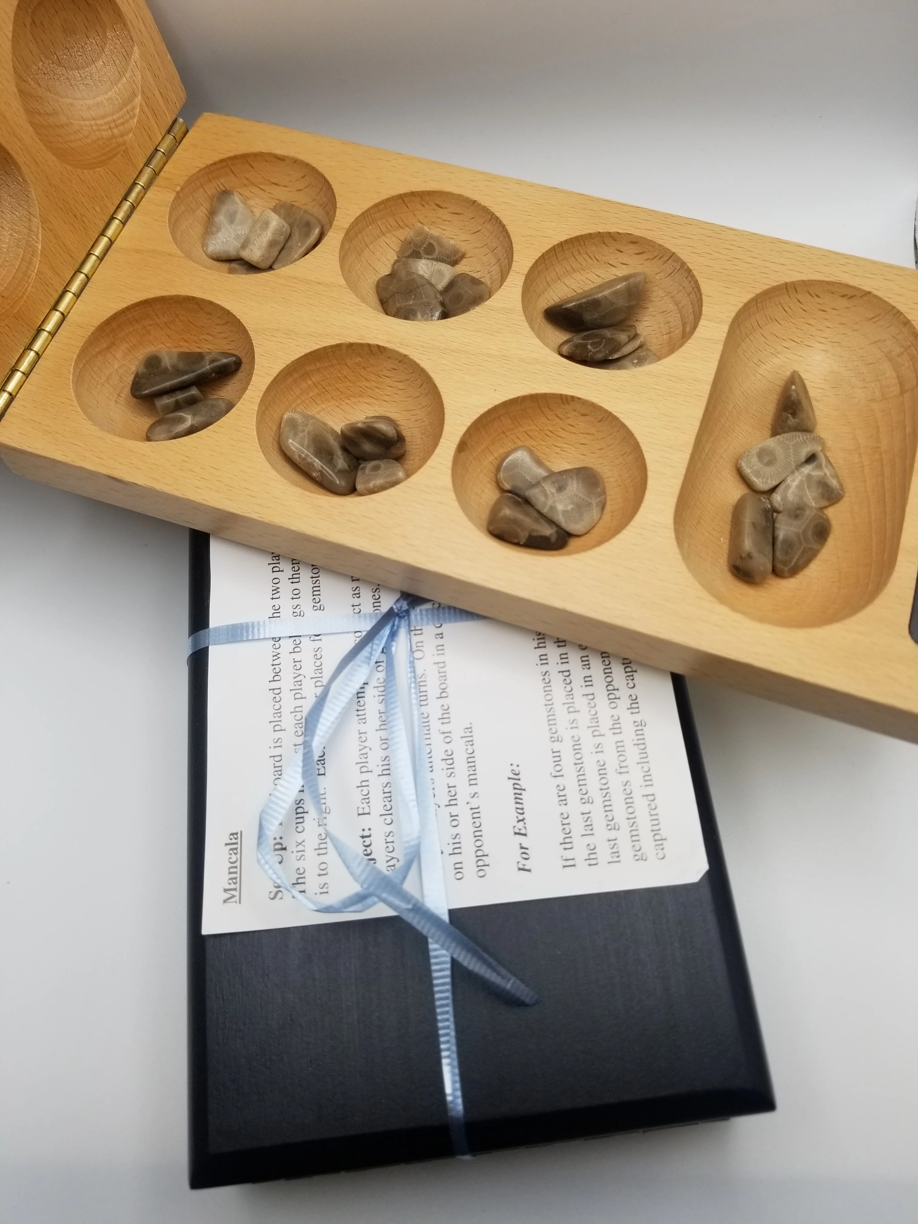 Petoskey Stone Mancala Set - Image 4